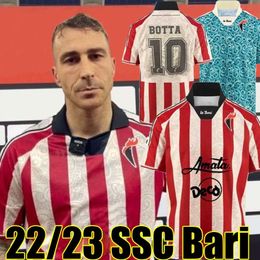 Jerseys de fútbol SSC Bari EDICIÓN IMITADA ESPECIAL X LC23 22/23 CAMISAS DE Fútbol Botta Maiello Maita Galano D'Errico