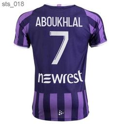 Jerseys de fútbol Toulouse DALLINGA COSTA 2024 Hombres Sierro CiSSOKO Nicolaisen Kamanzi Begraoui ABOUKHLAL Camiseta de fútbol local ShortH240307