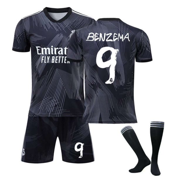 Soccer Men's 2223 Real Madrid 120e anniversaire Y3 Joint Jersey No. 9 Benzema 20 Venisius (version thaï)