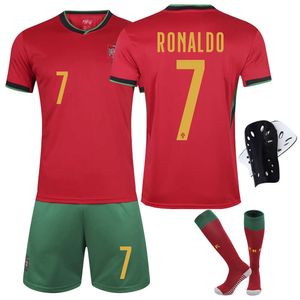 Soccer Men's Tracksuits 2425 Cup Portugal Home Kit 7 C Ronaldo Jersey 8 B