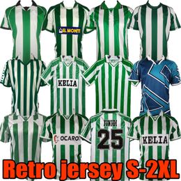 Soccer Real Betis Jerseys Isco 1976 1977 1982 1985 1993 1994 1995 96 97 98 Retro Alfonso Betis Jarni Denilso Real 2000 2001 2002 2003 2004 Classic Vintage