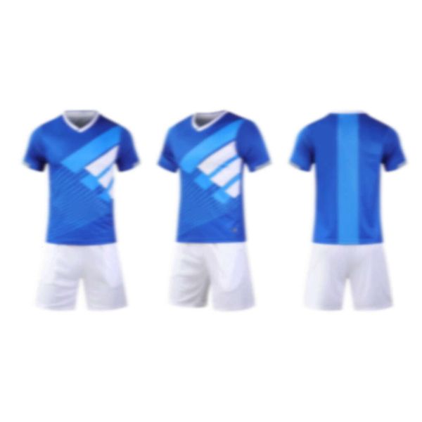 Sets de fútbol/trajes de pista Situos de vías para hombres Jersey de fútbol de fútbol Juego para el equipo de competencia de adultos Uniformes de doble cara Pockets