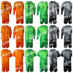 Voetbalsets/trainingspakken National Team Soccer Keeper GK Long Sleeve 23 Mike Maignan Jersey Set Goalie 16 Steve Mandanda 23 Alphonse Areola 1 Hugo Lloris Football