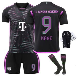 Voetbalsets/trainingspakken trainingspakken 2324 Bayern Away Jersey 9 Kane 10 Sane 25 Muller 3 Jin Wenzai volwassenen