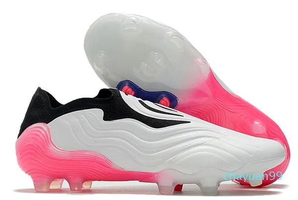 Chaussures de football 2023 Nouvelles chaussures de football de haute qualité Noir Blanc Crampons de football Bottes Taille extérieure 39-45