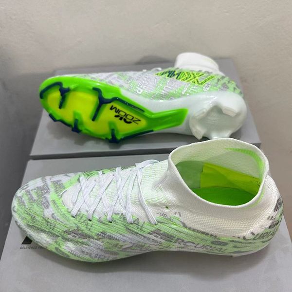 Chaussures de football Assassin 15 Génération High Cut Top Lucent Pack Set Bottes de football à coussin d'air intégré