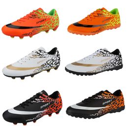 Zapatos de fútbol uñas rotas uñas largas hierba artificial artificial zapatos deportivos al aire libre zapatos de entrenamiento cubierto