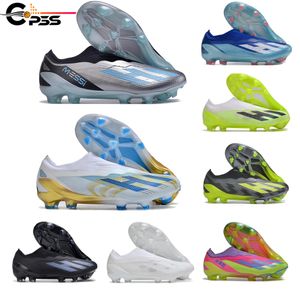 Zapatos de fútbol Botas de fútbol Tacos para hombre X Crazyfast.1 LL FG Crazyrush X Speedportal FG Slip-On Speedportal Admite desarrollo y diseño de personalización.