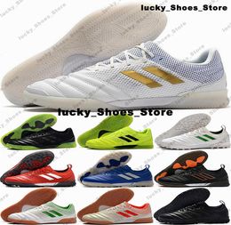 Voetbalschoenen Indoor Turf Heren Maat 12 Copa 20 IC IN Voetbalschoenen Voetbalschoenen Eur 46 botas de futbol Kid Us 12 Sneakers Copa 20 TF Us12 Voetbalschoen 3328 Gouden Stijgijzers