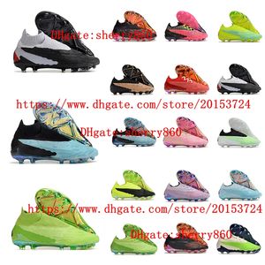 Voetbalschoenen Phantomes Gxes Elite DFES Link FG Mens Cleats Football Boots Scarpe Da Calcio