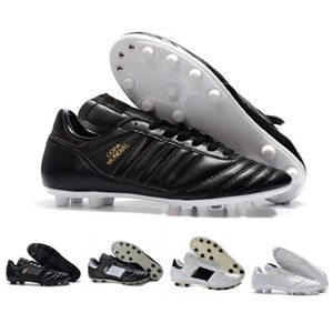 Soccer Shoes Shoes Soccer Mens Copa Mundial Leather FG Discount Cleats World Cup Football Boots Size 39-45 Black White Orange botines futbol 2023