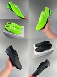 Voetbalschoenen met veters Sportschoenen Leren sportschoenen Outdoor voetbalschoenen