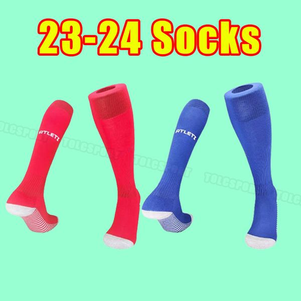 Chaussettes de football 23 24 JOAO FELIX 2023 2024 M. LLORENTE Correa football GRIEZMANN R. DE PAUL Cunha CARRASCO Atletico MadridS Fans version HOMMES ENFANTS swin wear