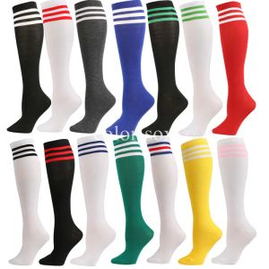 Soccer Unisexe Compression Chaussettes de football Nonslip Long Tube Gnee Stocking Stockings Soccer Soccer Soccer Running Sports Choocs