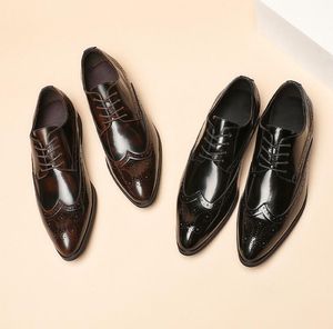 Sociale mannelijke schoenbedrijf Stijlvolle Oxfords Gentleman's comfortabele formele schoenen mannen