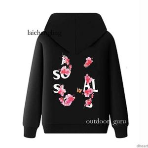 Socials Shirt Anti Usa Trendy Hoodie Mode Streetwear Antisocials Swearshirt Winter High Street Hoody Jumper T-shirts Trui met capuchon Y41p 890