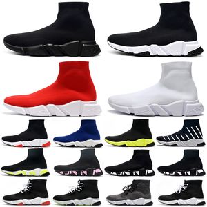 Chaussettes Chaussures Chaussures de course Chaussures de sport Designer Triple Noir Blanc S Rouge Beige Baskets De Sport Hommes Femmes Bottines En Tricot Plate-Forme Vitesse Entraîneur 1.0