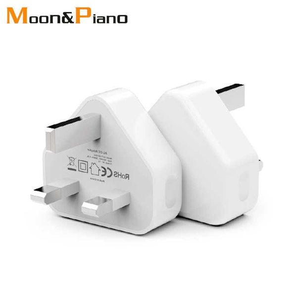 Enchufes Reino Unido viaje adaptador de pared convertidor enchufe Reino Unido Malasia Maldivas Inglaterra enchufe usb Reino Unido cargador para teléfono móvil Android Z0327