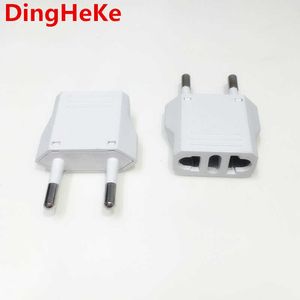 Sockets US to EU Plug Adapter American to Euro Europe European Travel Adapter AC Converter Electrical Outlet Socket Z0327