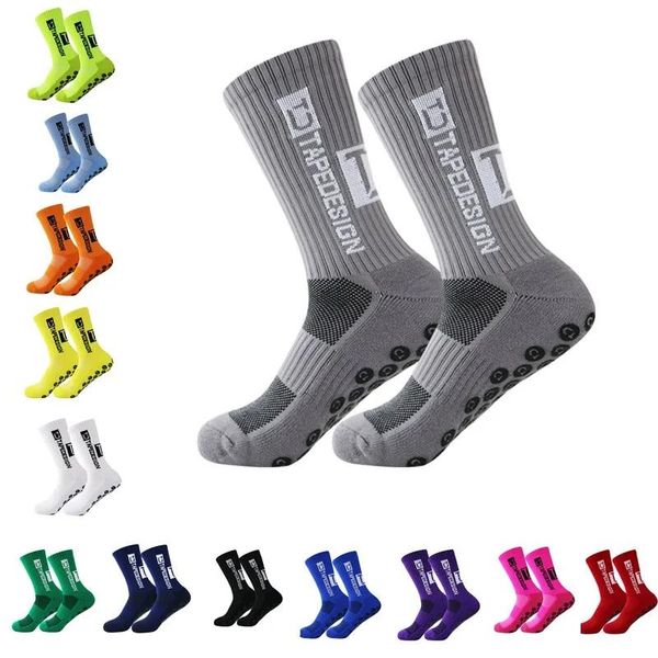 Chaussettes 22 paires de chaussettes antidérapantes, chaussettes de Football antidérapantes, bas en coton, Sport, cyclisme, basket-ball, vente en gros, 3845