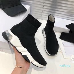 Socks boots Summer New Casual shoes knitted elastic sock boots classic Sexy gym women Shoes Fashion platform men sports shoes size 35-46