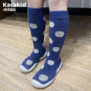 Sokken Kind Tube Sokken Schoenen Baby Indooe Zachte Toodler Schoenen Baby AntiMosquito Sokken Lange Tube Schoenen Meisjes Ademende AntiSlip Schoenen