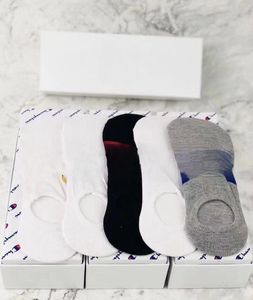 Calcetines Calcetines de algodón de lujo para hombres de diseño para hombres Confort clásico 5 dobles juntos Clase de atmósfera de alta calidad y alta calidad