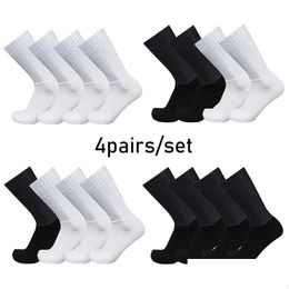 SOCKS HOSIERY 4PAIRSSET AERO PURO PURE CICTION Sport Sile Nonslip Pro Racing Bicycle Summer Cool Calcetines Ciclismo 230625 Drop DHCH7