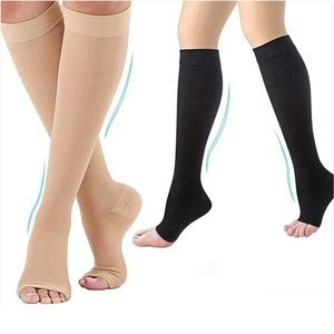 Chaussettes chaussettes de compression de compression S-xxl varices médicales prévention du tuyau de soutien non toxique Y240504