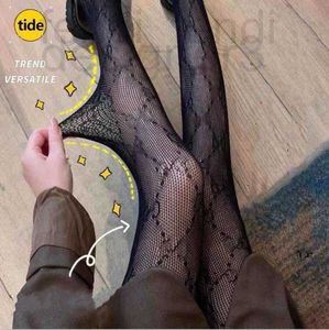 Sokken Hosiery Designer Sexy la lange kousen mode moderne Actic Soft Breathae Holl Letters Temptation for Beautiful Women Girl Aage Size Cuxg Ntkt