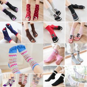 Sokken kousen vijf vinger enkel sokken vrouwen kleurrijke Japanse schattige split teen sokken t221102