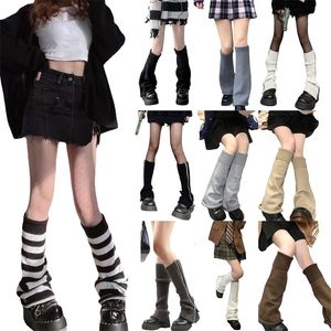 Sokken Hosiery Japan Stijl Kawaii Kawaii Bekeer Warmers E-Girl Dark Academia Winter Long Socks Kousen Harajuku Grunge Knee High Boot Leggings 230316