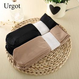 Chaussettes Bonneterie Urgot 3 Paires Haute Qualité Femmes Chaussettes Velours Soie Printemps Été Chaussettes Doux Coton Bas Évacuation Antidérapant Chaussette Courte Meias Y2211