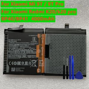 Sokken Nieuwe hoogwaardige 4000 mAh BP40 BP41 Batterij voor Xiaomi Redmi K20 Pro K20Pro voor Xiaomi Mi 9t Pro Mi9t Pro Battery