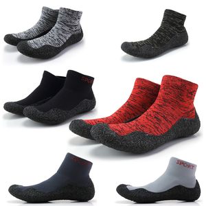 Gratis verzend sokken schoenen casual schoenen platform mannen dames zwart grijs rode sokken platform loafers sneakers dames gai