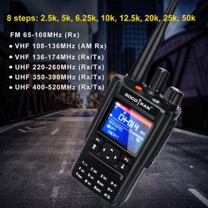 Socotran UV Full Band Walkie Talkie outdoor handheld Radio GPS Bluetooth Aviation Frequency automatic frequency modulation