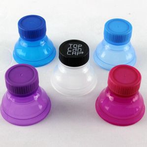 Soda Can Saverers Herbruikbare Popdrankhoezen Lid Protector Spill Deksel Cap Bottle Stopper Soda Preservation KKA7800