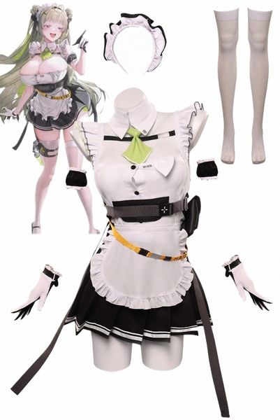 soda Cosplay Maid Dr Femmes Costume Anime Jeu NIKKE Le Dieu de la Victoire Roleplay Fantasia Halen Carnaval Party Vêtements f2MD #