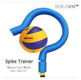 SOEZMM SPIKE TRADRAGERVOLLEYBALL Équipement de formation AidBuilt Servant les compétences de dopage avec un gros questionmark SPT5005 240407