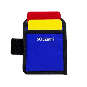SOEZmm – carte d'arbitre de volley-ball SRFC1, cartes rouges et jaunes, taille officielle 10x15cm, équipement de pénalité désigné pour le match 240301