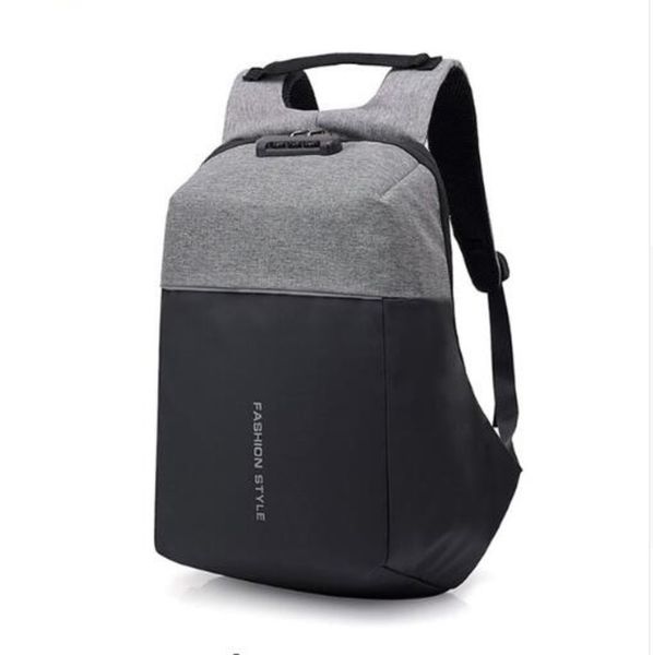 SOFIE 2019, mochila para hombre, antirrobo, cerraduras con contraseña, carga USB para hombre, mochilas para ordenador portátil, bolsas de viaje informales, mochila de marca Q0705