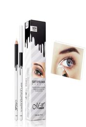 Crayon Eyeliner blanc doux 12 pièces, ver à soie éclaircissant, imperméable, Eye-Liner Menow, maquillage doux pour les yeux sensibles3786763