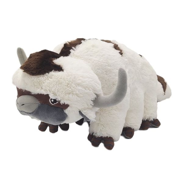 Toy de peluche de peluche de relleno suave Appa 45cm Avatar Último airbender bison de felpa muñeca para almohadas para niños para niños