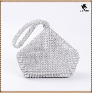 Bolsos de noche con cuentas suaves para mujer Plata Negro Oro Cristal Dama Boda Bridalmaid Bolsos Monedero Bolso Rhinestones Día Embragues 220816