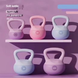 Soft Bottom Kettlebell Femme Loudre du poids Squat Squat Force Training Hip Artefact Mens Exercice Fitness Equipment 240425