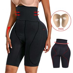 Soft Butt Lifter Shapewear voor vrouwen Big Size Padded Slipjes Big Hip Underwears Butt Enhancer Pads Slipjes Heup Pads Fake Ass