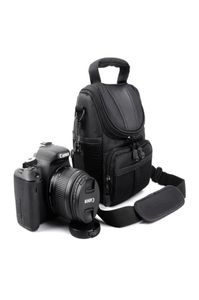 Sac de boîtier de transport doux avec bandoulière Sacs de rangement de caméra numériques étanches pour le canon Nikon SLR DSLR 1000D 1100D 1200D2815067