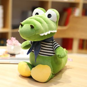 Doux dessin animé en peluche animaux en peluche 30-70cm Kawaii Alligator poupée jouet pour enfants enfants bébé cadeaux d'anniversaire