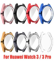 Étui doux pour Huawei Watch 33 Pro Cover Thin Thin TPU Bumper Lightweight Protection Sport Shell pour Huawei Watch 3 Pro7969633