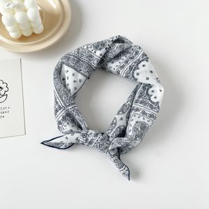 Zachte katoenen sjaals Haar sjaal mode dames ontwerp nekhoofd wikkelt tas artistieke accessoires